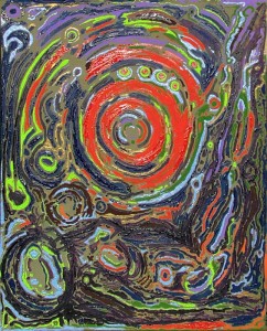 2- Acrílica e Óleo sobre Tela Pigmentada - 160x130cm