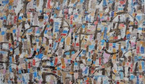 2 - Sem Título - Acrílica sobre Tela - 80cm x 130cm - 2016