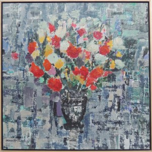 5 - Sem Título - Acrílica sobre tela - 100x100cm (2015)