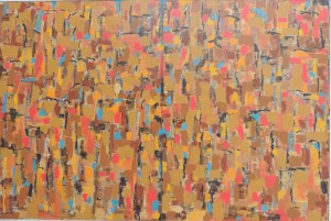 9 - Díptico - Acrílica sobre tela - 120x180cm (2009)