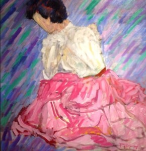 Costura - Acrílica sobre Tela - 100x100cm