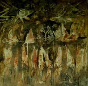 Diário - Índio - O princípio - Tela - 100cmx100cm - 2008