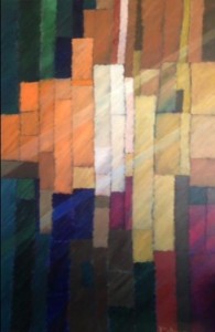 Eixo Viário - Acrílica sobre Tela -150x100cm