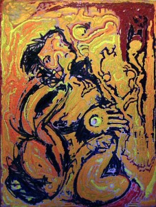 Heleno - Acrílica e Óleo sobre Tela - 130x94cm