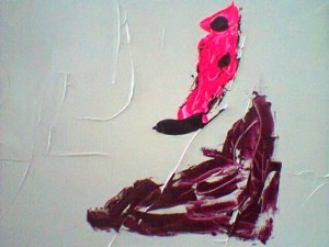 Passarinho - Acrílica sobre Tela 50x50cm - 2015